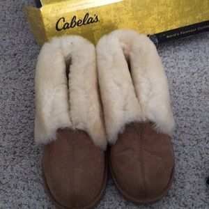 Shearling Cuff Booties